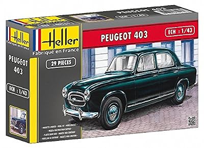 Heller - 80161 - Maquette - Voiture - Peugeot 403 - Echelle 1/43 - Classique