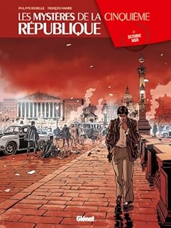 jaquette livre Les Mystères de la 5e République - Tome 02: Octobre noir