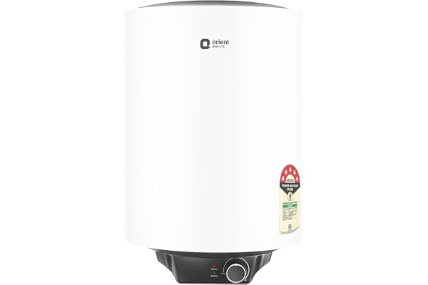 Orient Electric Enamour Classic Pro Geyser 25L Storage Water Heater Faster Heating with Whirlflow Technology HPE Coated Tank BEE 5-star rated High Rise Compatible 5 years tank warranty