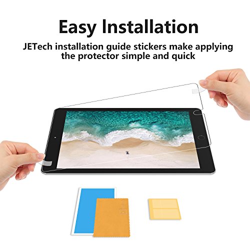iPad Pro 10,5 Schutzfolie, JETech Gehärtetes Panzerglas Folie Displayschutzfolie Glas Screen Protector für Apple iPad Pro 10,5″ (2017) - 6