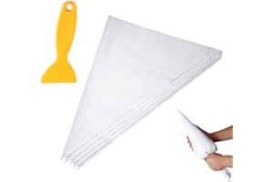 BAVOOTY Poche a Joint,Sac de Mortier,Poche a Douille Maconnerie,Sac de Coulis,Poche à Jointer,Sac de Scellant de Ciment Résistant aux Déchirures et à la Perforation,Sacs de Coulis Professionnels,5 Pièces