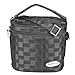 Mabyland Luxury Insulated Double Bottle Bag (Black)