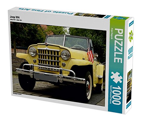 Jeep WH 1000 Teile Puzzle quer (CALVENDO Mobilitaet)