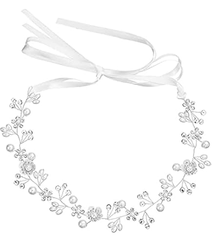 Tiara Da Sposa Con Pettine E Strass Di Cristallo - Accessorio Capelli Per Matrimonio E Comunione - 2