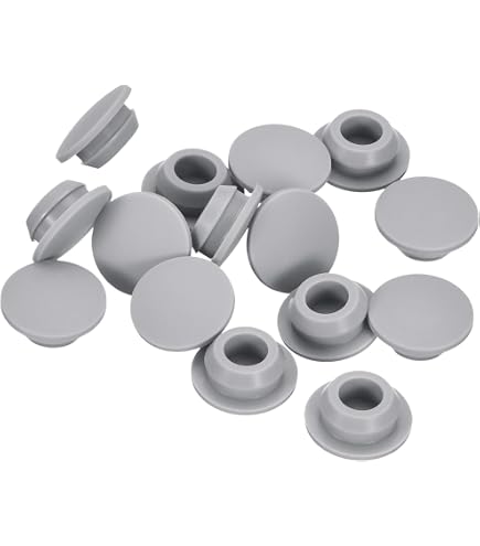 Lochstopfen Für Kabelleitungen QUARKZMAN 10 Stück Silikon-Stopfen 5.9mm - Wasserdicht, Für Schläuche & Löcher, Schwarz Schutzstopfen Kaufen