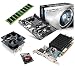 Produktbild One PC Aufrüstkit | AMD A-Series A4-4020, 2 x 3.20GHz | Richland | montiertes Aufrüstset | Mainboard: ASRock FM2A88M-HD+ | 4 GB RAM (1 x 4096 MB DDR3 Speicher 1600 MHz) | CPU Mainboard Bundle | Grafik: 2048 MB AMD Radeon R5 230 (1GB GDDR3 + 1GB Hypermemory | Passiv) DVI, HDMI, VGA