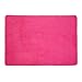 Produktbild Bodenteppich Bodenmatten Teppichboden, weiche Polyesterfaser-Noppe-Raummatte Rutschfeste Wohnküche Gemütlicher Shaggy-Teppich, für Fußmatten, Duschmatte, Küchenmatte, Rose Red