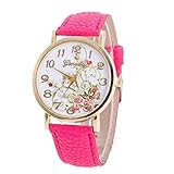 Mischung Wind Flower Pattern Uhren, balakie Geneva Fashion Frauen Blumen Uhren Sport Analog Quarz Armbanduhr