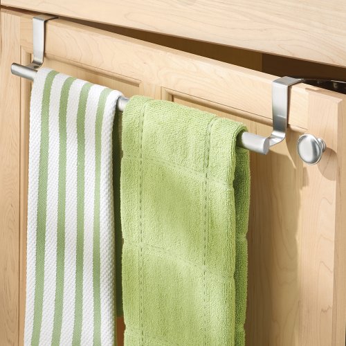 InterDesign 60280EU Axis Ausziehbarer Handtuchhalter zum Überhängen, edelstahl gebürstet - 3