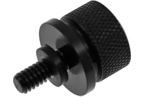 YHMTIVTU Boulon de siège en Aluminium pour Harley Sportster Dyna Softail 1996-2017 Noir