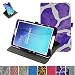 Produktbild Samsung Galaxy Tab E 9.6 Drehbares hülle,Mama Mouth 360°ROTATION Drehbares Standfunktion hülle mit Schöne Muster für 9.6" Samsung Galaxy Tab E 9.6 T560 T561 Android Tablet-PC,Zebra Violett