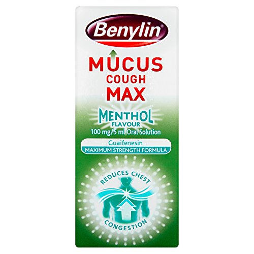 Benylin Mucus Cough Max Menthol Flavour Oral Solution, 150 ml