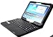 Produktbild MQ - Galaxy Tab 4 10.1 Bluetooth Tastatur Tasche mit Multifunktions-Touchpad | Hülle mit Bluetooth Tastatur und integriertem Touchpad für Samsung Galaxy Tab 4 10.1 LTE SM-T535, WiFi SM-T533, WiFi SM-T530 | Layout: Deutsch | Schwarz