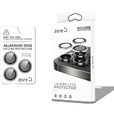 Senon Apple iPhone 17 Pro Max İ&ccedil;in Zore CL-12 Premium Safir Parmak İzi Bırakmayan Anti-Reflective Kamera Lens Koruyucu (Titan