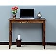 Furniselan Solid Wood Multipurpose Study Console Table |Wooden Laptop Table| Solid Wood Table for Computer | Work from Home T