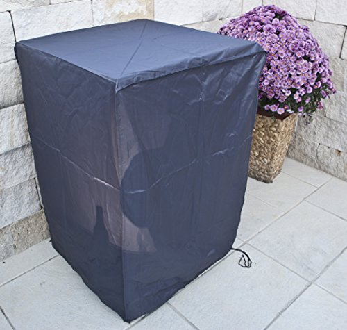 PolyRattan Kissenbox DEUTSCHE MARKE — EIGNENE PRODUKTION 7 Jahre GARANTIE Garten Möbel incl. Glasplatte für 20 Sitzkissen Ragnarök-Möbeldesign (braun) Gartenmöbel Gartentisch Aluminium Rattan Beistelltisch, Stehttisch - 4