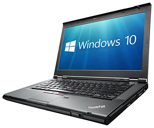 Lenovo ThinkPad T430 14-Inch LED Notebook -  Black   Intel i5-3320M  8 GB RAM  320 GB HDD  Windows 10 Pro   Certified Refurbished 