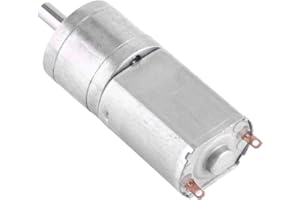 HILITAND DC 12 V Getriebe Reversible High Reduction Elektromotor 15~200 RPM Au?endurchmesser 20 mm (12 V 100 RPM)