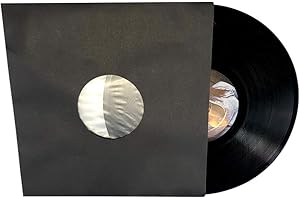 7EVEN 10" Schallplatten Innenhülle schwarz gefüttert (50 Stück Pack)