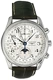 Longines Master Collection Chronograph Automatik Moon Face transparent Case Back Herren-Armbanduhr L2.673.4.78.3