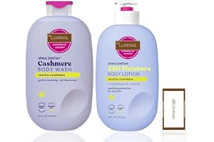 Body Care Set: E.O.S. Body Wash & Lotion + LUXPAKS Wipe | E.O.S. Body Wash, E.O.S. Lotion, Vanilla Cashmere, Shea Butter, Shower Routine, Body Care