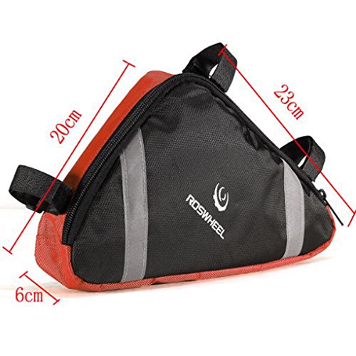 LUFA Radtasche Dreiecke Tasche Rahmentasche Werkzeugtasche Fahrrad Draußen - 4