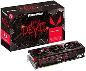 PowerColor 8 GB Radeon RX Vega 64 Devil HBM2 PCI-EXPRESS Graphics Card - Red