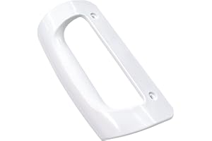 jpshop - Tirador frigorífico congelador blanco 198 mm - distancia entre ejes 133 mm compatible con Electrolux 2425193196