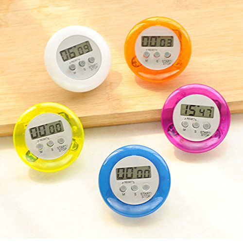 PIXNOR Küche Timer Digital Timer Countdown Timer mit lauter Alarm kochen (grün) - 2