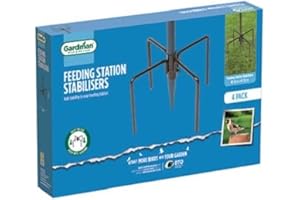 Gardman A04387 Accessoire d'alimentation pour oiseaux, noir, 30 x 30 x 20 cm
