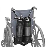 Dual Oxygen backpack stand bag, Portable Walker Carrier oxygen tank bag