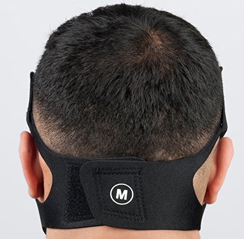 Phorb Training Mask schwarz Größe M Atemmaske für Crossfit Trainingsmaske steigert Ausdauer Fitness Kondition ähnelt Höhentraining - 4