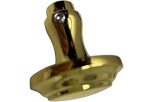 Bayram Türknopf Haustür Knauf massiv Messing - Türknopf Vierkant 8x8mm