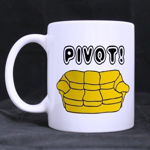Sofa Pivot Mug Inspired By Friends Tv Show - Funny White Mug 11oz Coffee Mugs or Tea Cup Cool Birthday/christmas Gifts