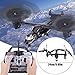 Produktbild Bolange Mode RC Hubschrauber Quadcopter 2.4G Twin Engine Fernbedienung Flugzeug Spielzeug Kinder Weihnachten Spielzeug - Schwarz