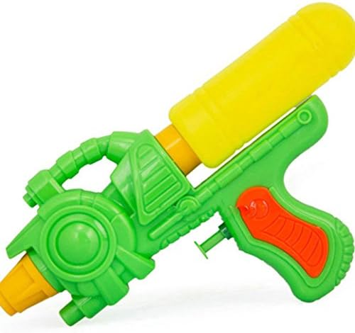 Amazemarket 20CM Kids Outdoor Activity Toy Funny Water Fight Squirt Gun Pistol Bath BathtubSwimming Pool Beach Children Boys Girls Interactive Spraying Tool (random color)
