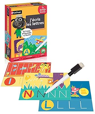 Nathan - 31331 - Jeu - J'écris les Lettres
