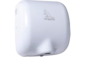 Handy Dryers Kangarillo White Automatic Hand Dryer, Stainless Steel, 32 x 29.5 x 17 cm