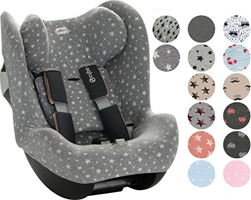 Bezug für Autokindersitz Cybex Sirona - M2 I-Size Janabebé® (White star)