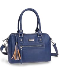 Pepe Jeans Croc Bolso Bandolera, 30 cm, 9.24 Litros, Azul