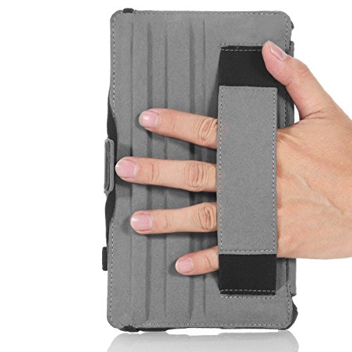 MoKo Google New Nexus 7 FHD 2nd Gen Hülle – Slim-Fit Schutzhülle Case Tasche Smart Cover mit Auto Sleep Wake up Modus und Standfunktion für Google Nexus 7 2 2013 Tablet, SCHWARZ - 6