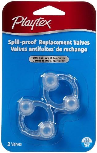 Playtex Spill-Proof Cup Replacement Valves - Three packs of two