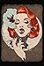 Produktbild Smoking Hot von Amy Dowell Rockabilly Glam Tattooed Pin-Up-Girl, gerahmt