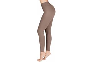 SATINA High Waisted Leggings for Women - Ladies Stretchy Gym and Yoga Leggings, Women's Workout Pants for Comfortable All Day Wear