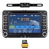 Wasserdichte Nachtversion Reversing Kamera ist im Lieferumfang enthalten! Stützreversing Kamera Eingang, Perfekte Lösung für die sichere Unterstützung Ihres Autos. In Dash GPS Navigation Funktion mit kostenloser 8GB Kartenkarte !. Unterstützung iPod-Funktion, direkter USB-Anschluss für / iPad / iPhone 5 & 6, Lenkrad Ctrl; Canbus-System, Eingebaute bluetooth, stützen hände freies anrufen, sicherer für Ihr fahren.