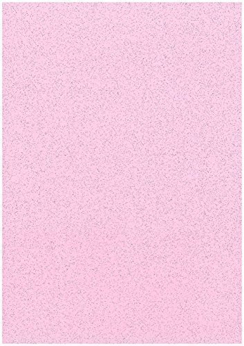 20x Blatt A4Soft Pink Stardust Sparkling Glitter Craft Papier 120g/m²