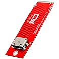 NFHK PCI-E 3.0 M.2 M-key to Oculink SFF-8612 SFF-8611 Host Adapter for PCIe Nvme SSD 2260 Adapter