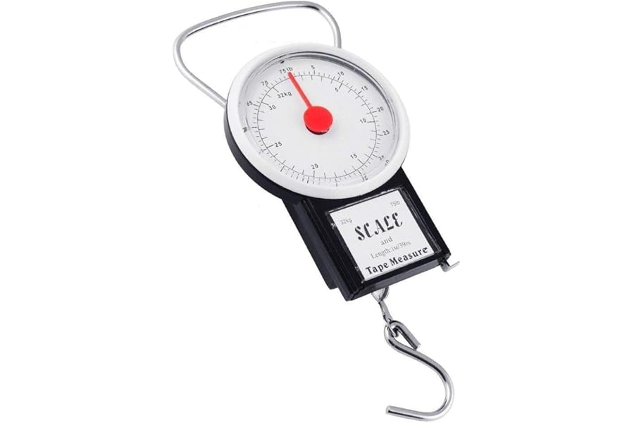 New Portable Travel Suitcase Baggage Luggage Weighing Scale Hook Weight Scale Hand Held Compact 32 KG