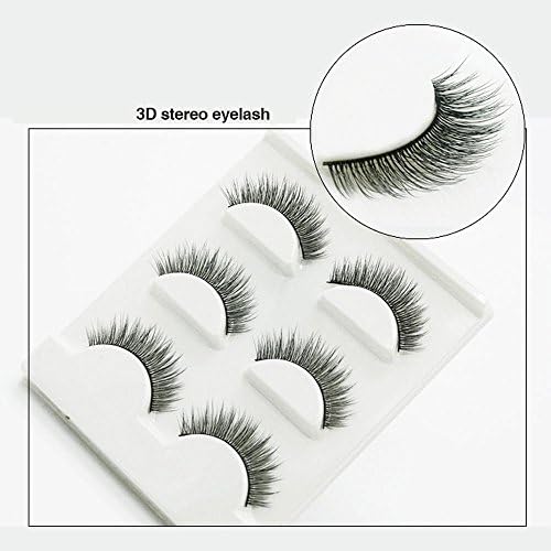 Natural amazing 3D stereo multilayer false eyelash pure hand made eyelash (3 pairs) 3D-26