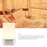 Mabor Wake-Up Light,Lichtwecker, Wecker Licht, Aufwachen mit Licht, Sonnenaufgang Simulation (Sonnenaufgangfunktion, 5 Natürlichen Wecktöne ,als RGB dimmable Stimmungslicht Touchdisplay, Digitale Wecker - 4